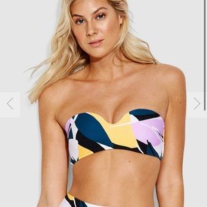 Seafolly Cut Copy Bustier Bikini Top